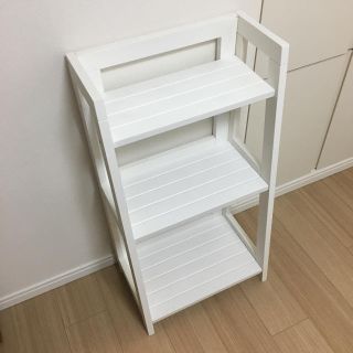 ベルメゾン(ベルメゾン)の【専用】ベルメゾン 棚 3段 ホワイト(棚/ラック/タンス)