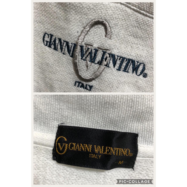 GIANNI VALENTINO - GIANNI VALENTINO ジャンニバレンチノ スウェットポロ 高級感の通販 by ヴィンテージ