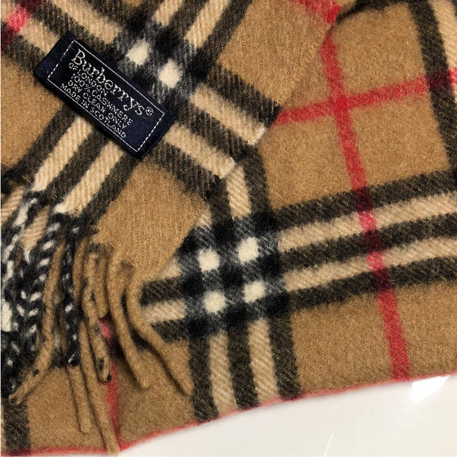 BURBERRY(バーバリー)の専用！バーバリー マフラー カシミヤ☆ チェック ☆  レディースのファッション小物(マフラー/ショール)の商品写真