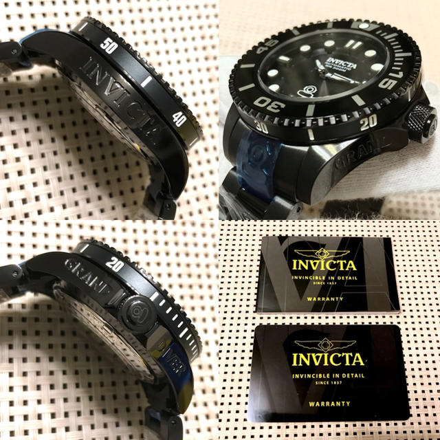 INVICTA(インビクタ)の★新品★インビクタ グランド ダイバー 機械式自動巻 19810 メンズの時計(腕時計(アナログ))の商品写真