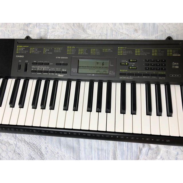 CASIO(カシオ)のCASIO CTK2200 電子キーボード 楽器の鍵盤楽器(キーボード/シンセサイザー)の商品写真