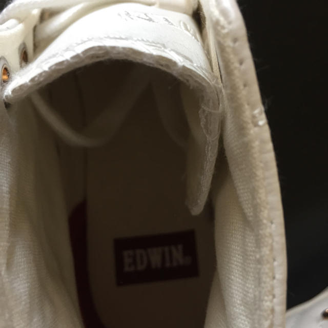 EDWIN(エドウィン)のEDWIN エドウィン ハイカットスニーカー 23.5cm レディースの靴/シューズ(スニーカー)の商品写真