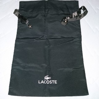 ラコステ(LACOSTE)のLACOSTE ラコステ 布製巾着袋 ノベルティー 靴袋等の小物入れに。(ポーチ)