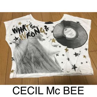 セシルマクビー(CECIL McBEE)の新品 CECIL Mc BEE Tシャツ トップス セシルマクビー INGNI(カットソー(半袖/袖なし))