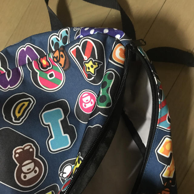 A BATHING APE(アベイシングエイプ)のBABY APE MILO リュック ベビーエイプ  総柄 BAPE バッグ メンズのバッグ(バッグパック/リュック)の商品写真