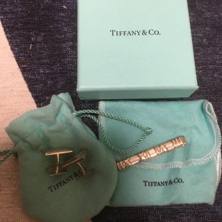 ティファニー(Tiffany & Co.)のTIFFANY&CO. アトラスタイピン&レター状カフスセット(ネクタイピン)