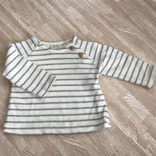 ザラキッズ(ZARA KIDS)のZARA baby サイズ62 シンプルボーダー(シャツ/カットソー)