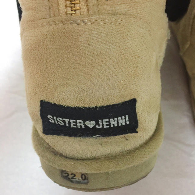 JENNI(ジェニィ)の値下げ‼️SISTER JENN ファーブーツ キッズ/ベビー/マタニティのキッズ靴/シューズ(15cm~)(ブーツ)の商品写真