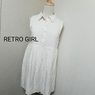 レトロガール(RETRO GIRL)のRETRO GIRL シャツワンピース(ミニワンピース)