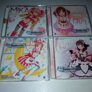 バンダイナムコエンターテインメント(BANDAI NAMCO Entertainment)のアイドルマスターシンデレラガールズ　CD4枚セット(アニメ/ゲーム)