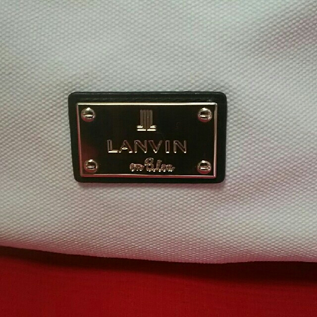 LANVIN en Bleu(ランバンオンブルー)のLANVIN 白リュック✨ レディースのバッグ(リュック/バックパック)の商品写真