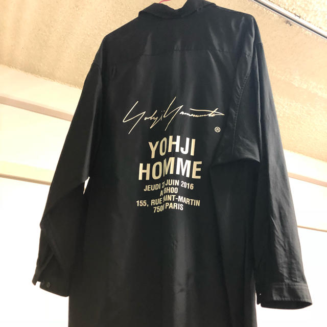 yohjiyamamoto 18ss スタッフシャツ