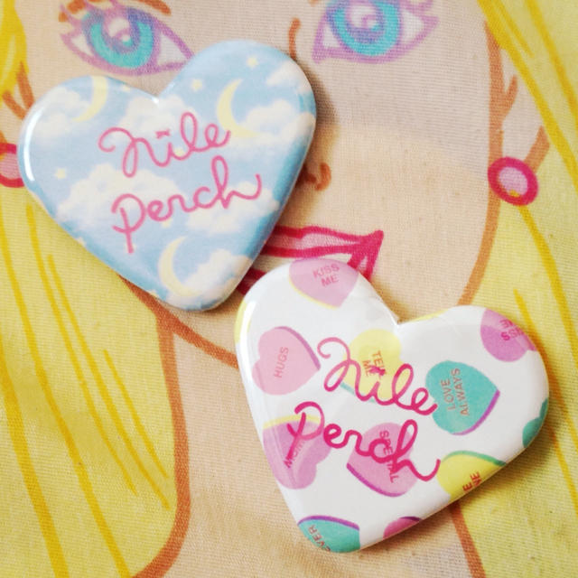 NILE PERCH(ナイルパーチ)の再出品♡nile parch♡缶ばっち その他のその他(その他)の商品写真