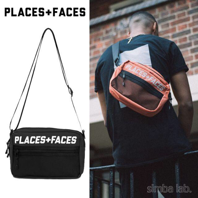 PLACES+FACES Pouch Bag ショルダーバッグ ブラック