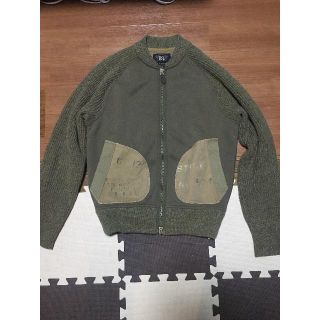 ダブルアールエル(RRL)のRRL ニットブルゾン(ブルゾン)