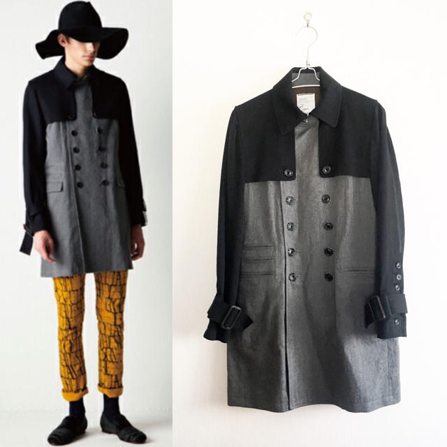 SHAREEF(シャリーフ)のBIAS JQ TRENCH COAT メンズのジャケット/アウター(トレンチコート)の商品写真