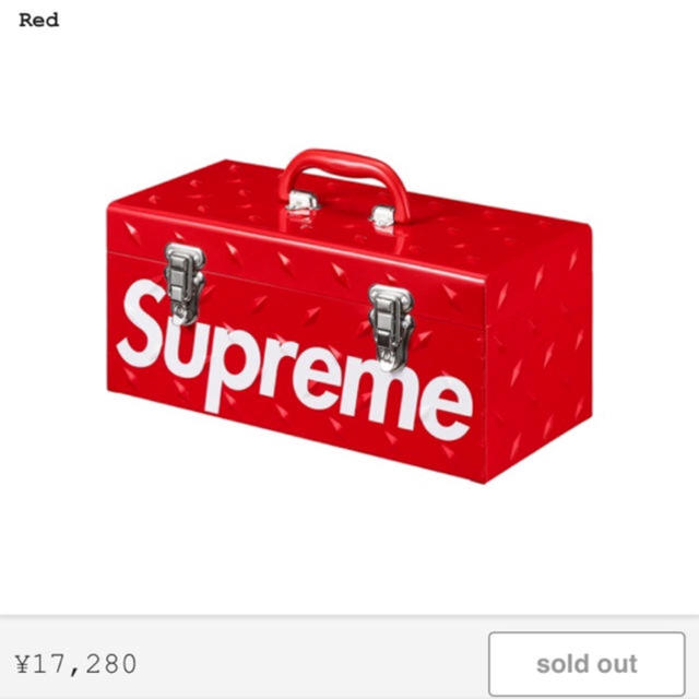 Supreme(シュプリーム)のsupreme 2018fw dianod plate tool box メンズのファッション小物(その他)の商品写真