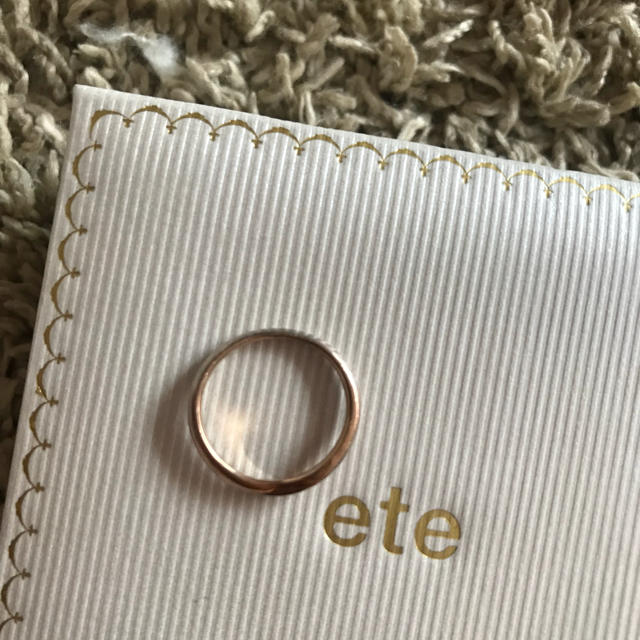 ete(エテ)のete リング レディースのアクセサリー(リング(指輪))の商品写真