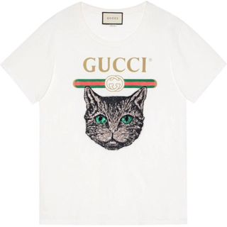 グッチ(Gucci)のお値下げ♡GUCCI♡Tシャツ♡直営店購入♡CAT♡定価105000円♡(Tシャツ/カットソー(半袖/袖なし))