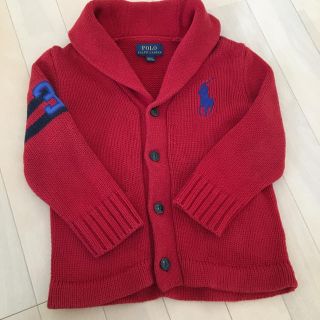 ポロラルフローレン(POLO RALPH LAUREN)のポロラルフローレン♡サイズ１００♡ニットカーディガン(カーディガン)