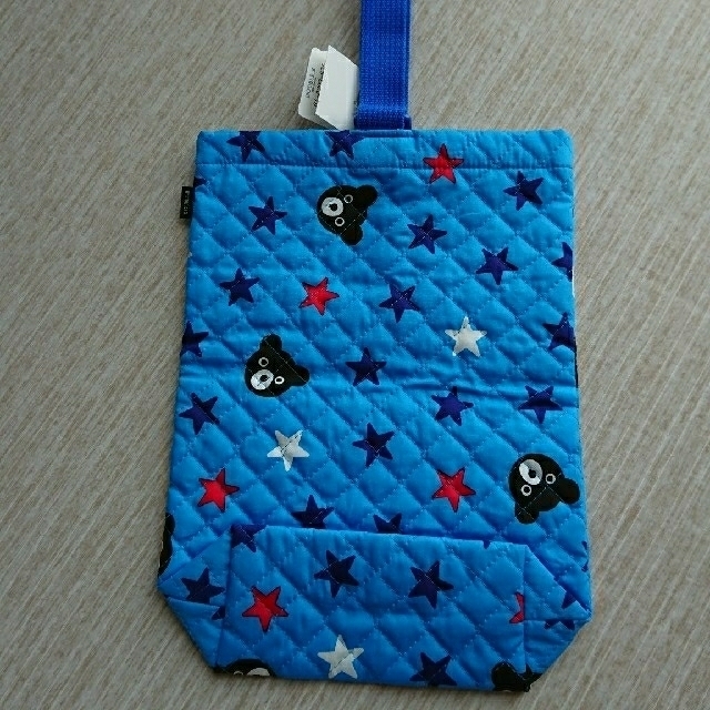 ダブルB 上履き袋 キッズ/ベビー/マタニティのこども用バッグ(シューズバッグ)の商品写真