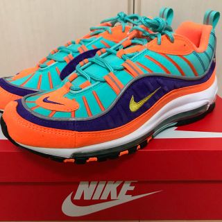 ナイキ(NIKE)のAIR MAX 98 QS TOUR YELLOW 27cm(スニーカー)