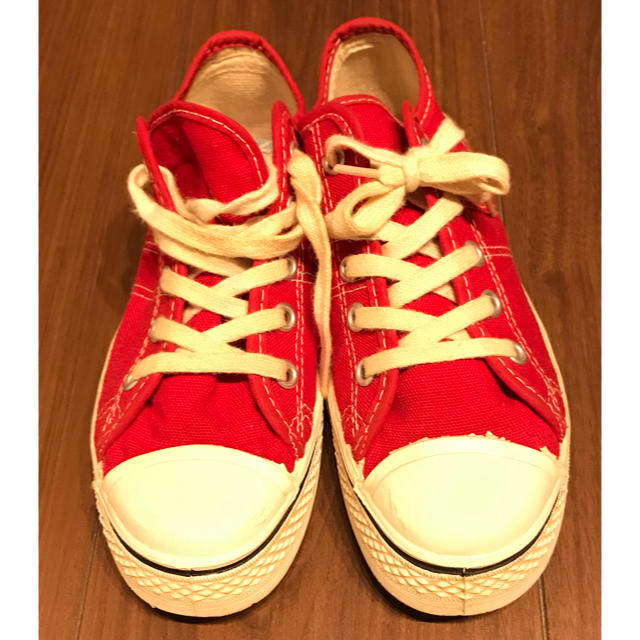 CONVERSE(コンバース)の【いもさま専用】ヴィンテージ  コンバース kids ファストブレイク キッズ/ベビー/マタニティのキッズ靴/シューズ(15cm~)(スニーカー)の商品写真
