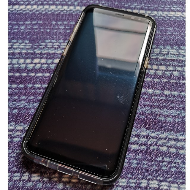 SAMSUNG(サムスン)のGalaxy S8+ ブラック SC-03J
 SIMフリー 
 スマホ/家電/カメラのスマートフォン/携帯電話(スマートフォン本体)の商品写真