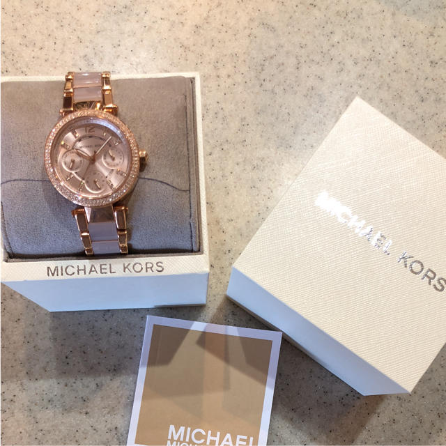 腕時計MICHAEL KORS ピンクゴールド 時計