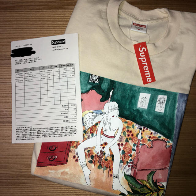 Tシャツ/カットソー(半袖/袖なし)supreme Bedroom tee