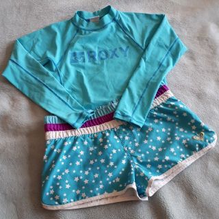 ロキシー(Roxy)のロキシー　レディース　ラッシュガード　&　サーフパンツ(サーフィン)