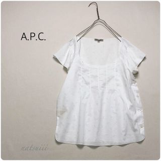 アーペーセー(A.P.C)のA.P.C アーペーセー .  サイドボタン ブラウス フランス製(シャツ/ブラウス(半袖/袖なし))