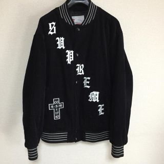 シュプリーム(Supreme)のSupreme Old English Corduroy Varsity M(スタジャン)