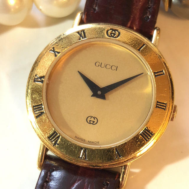 【GUCCI】3000L 電池交換済◇ クォーツ腕時計 WH-1178 【GUCCI】3000L 電池交換済◇ クォーツ腕時計 WH-1178