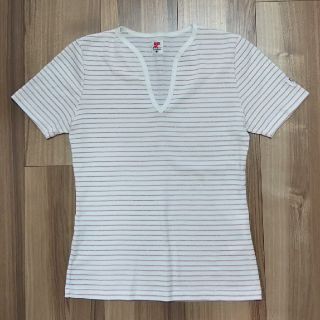 クレージュ(Courreges)のcourreges ラメ入りTシャツ(Tシャツ(半袖/袖なし))