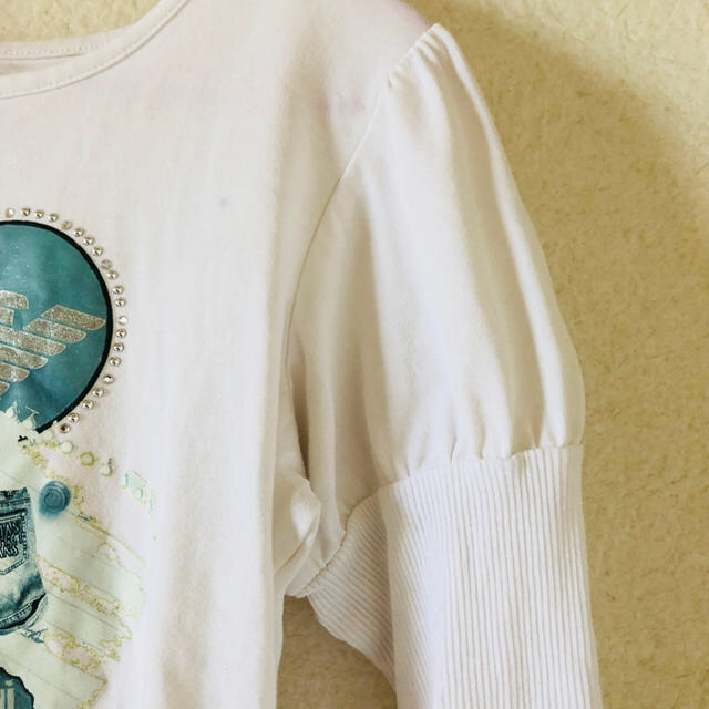 ARMANI JUNIOR(アルマーニ ジュニア)のアルマーニ  ジュニア  Tシャツ  130 キッズ/ベビー/マタニティのキッズ服女の子用(90cm~)(Tシャツ/カットソー)の商品写真