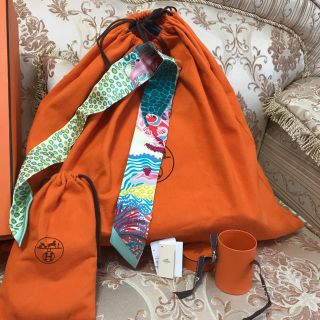 エルメス(Hermes)の値下げ★エルメス☆ボリード35☆ブルージーンクレマンス☆金具★ツイリー付(ハンドバッグ)