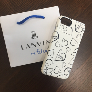 ランバンオンブルー(LANVIN en Bleu)のランバンオンブルー スマホ ケース iphone6 7 8 (iPhoneケース)