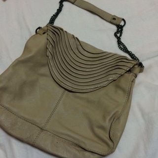 ザラ(ZARA)のZara ベージュ バッグ(ショルダーバッグ)