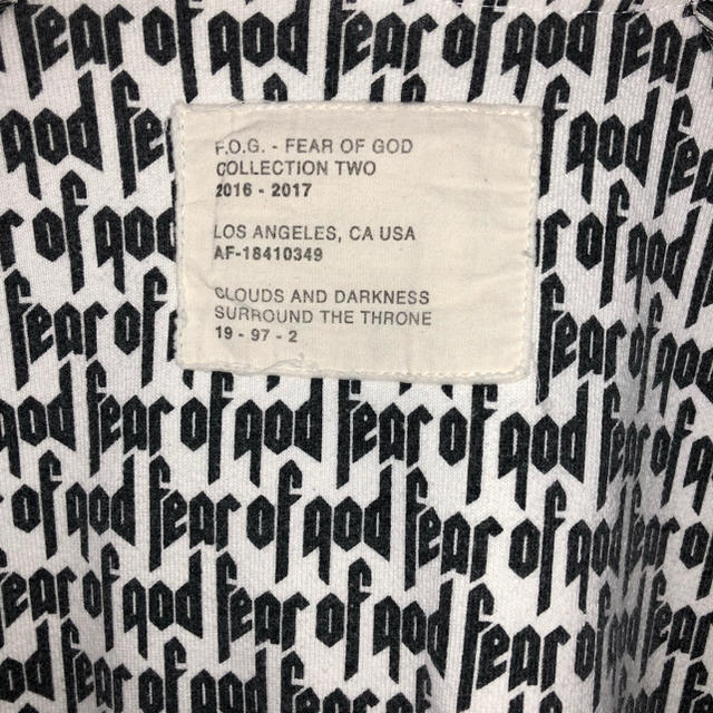 FEAR OF GOD(フィアオブゴッド)のFear Of God Vans パーカー XL メンズのトップス(パーカー)の商品写真