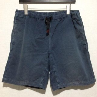 グラミチ(GRAMICCI)のGRAMICCI USAグラミチ ショーツショートパンツMブルーグレーアウトドア(ショートパンツ)