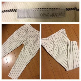 オペーク(OPAQUE)のAnne♡様 お取り置き中 (クロップドパンツ)