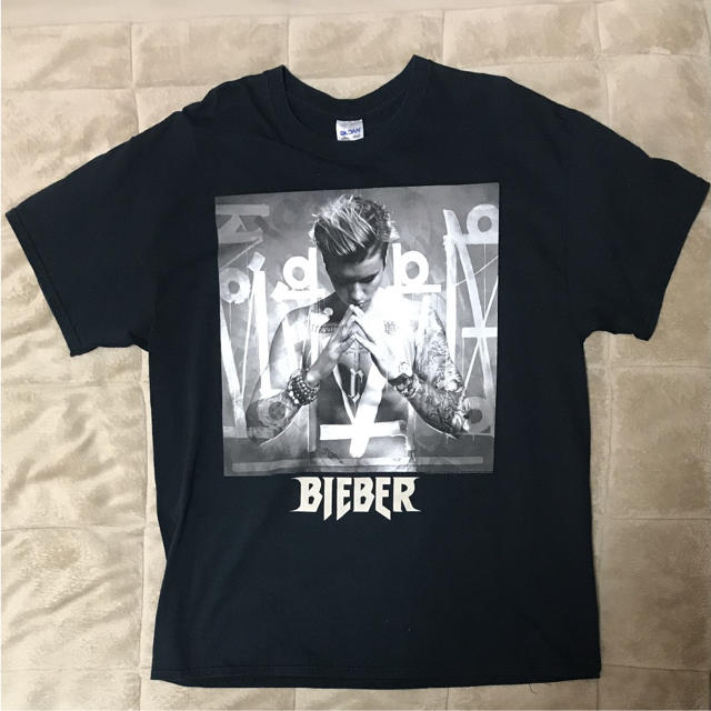 GILDAN(ギルタン)のジャスティンビーバー purpose tour Tシャツ メンズのトップス(Tシャツ/カットソー(半袖/袖なし))の商品写真
