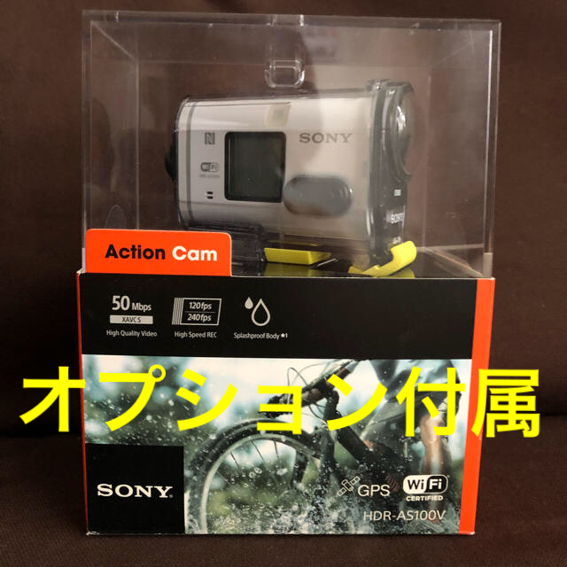 ビデオカメラSONY アクションカム HDR-AS100V