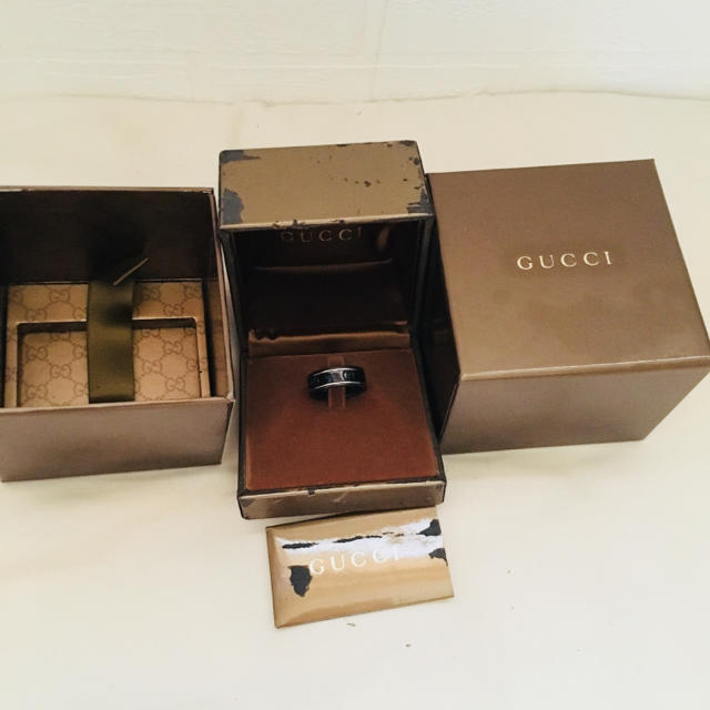 Gucci(グッチ)のグッチ 指輪 13号 メンズのアクセサリー(リング(指輪))の商品写真