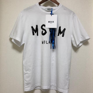 エムエスジイエム(MSGM)のMSGM Tシャツ 白 XS(Tシャツ/カットソー(半袖/袖なし))