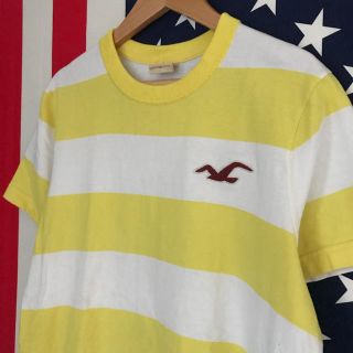 ホリスター(Hollister)のUSA古着 ホリスター ボーダーTシャツ S(Tシャツ/カットソー(半袖/袖なし))