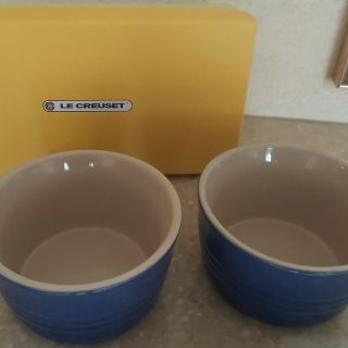 ルクルーゼ(LE CREUSET)の再値下げしました❗️【新品✨】ル・クルーゼ  ラムカンL  2個セット(食器)