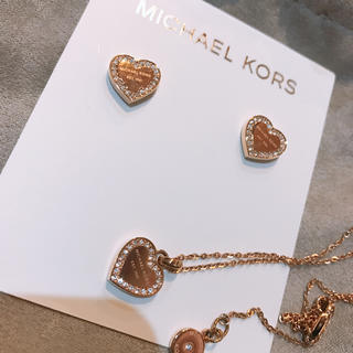 マイケルコース(Michael Kors)のMICHAEL KORS ピアスネックレス(ネックレス)