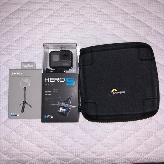 GoPro(ゴープロ)のGoPro Hero5 セット販売 ゴープロ 5 スマホ/家電/カメラのカメラ(コンパクトデジタルカメラ)の商品写真